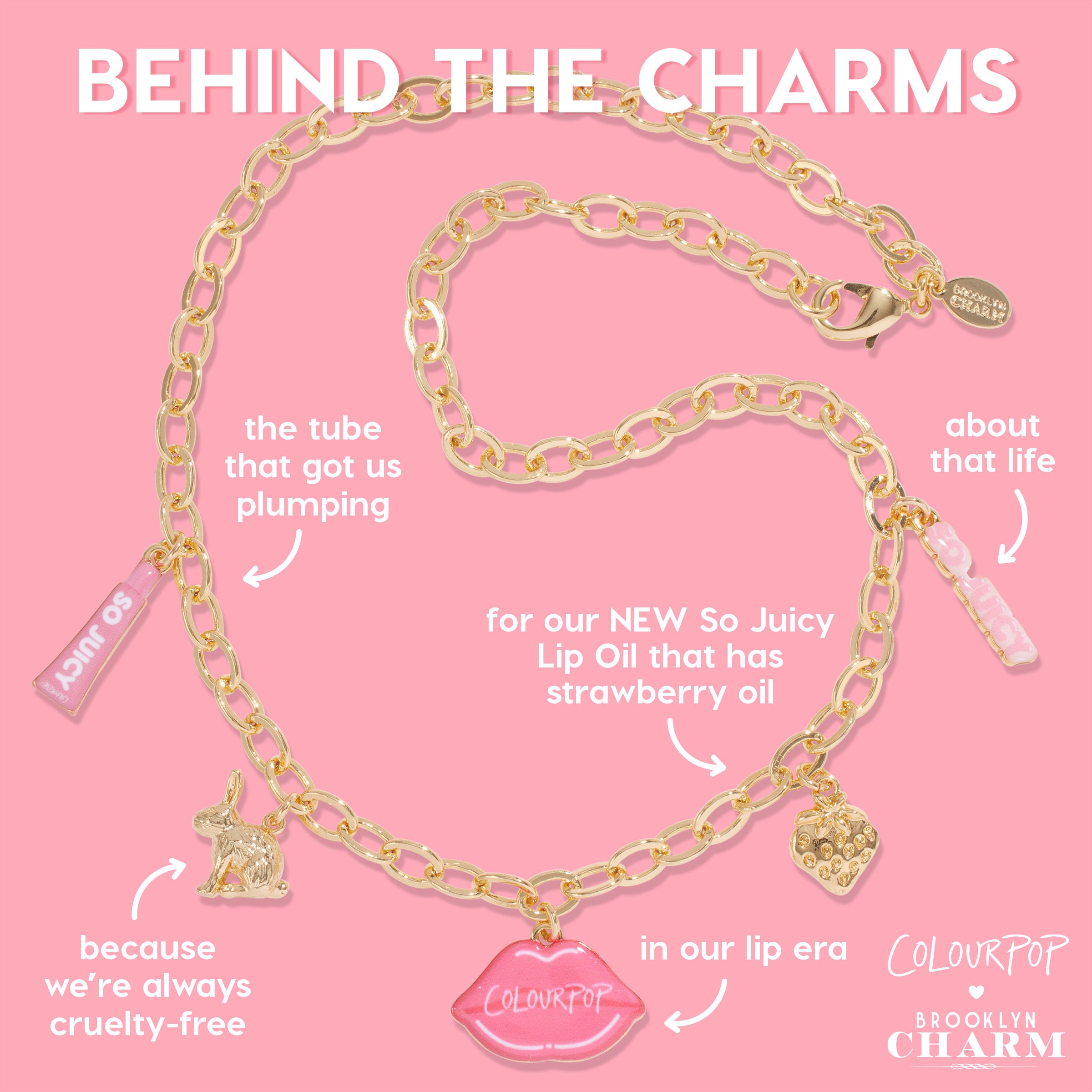 Brooklyn Charm x ColourPop Necklace - 图片 3